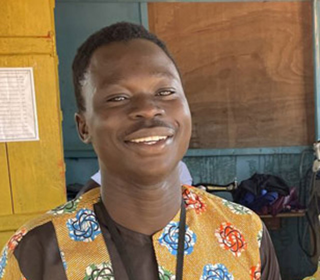 Women in AHIO program sewing
