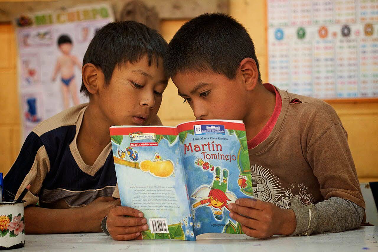 ChildAid readers in Guatemala