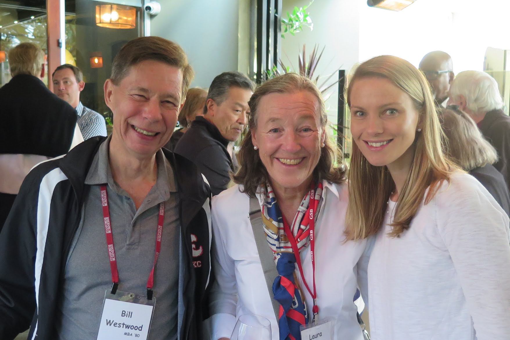 Executive Director with members from two classes