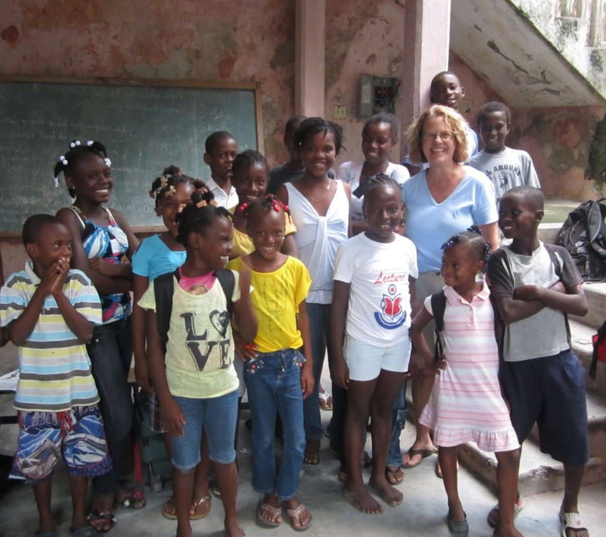 A founder in Haiti