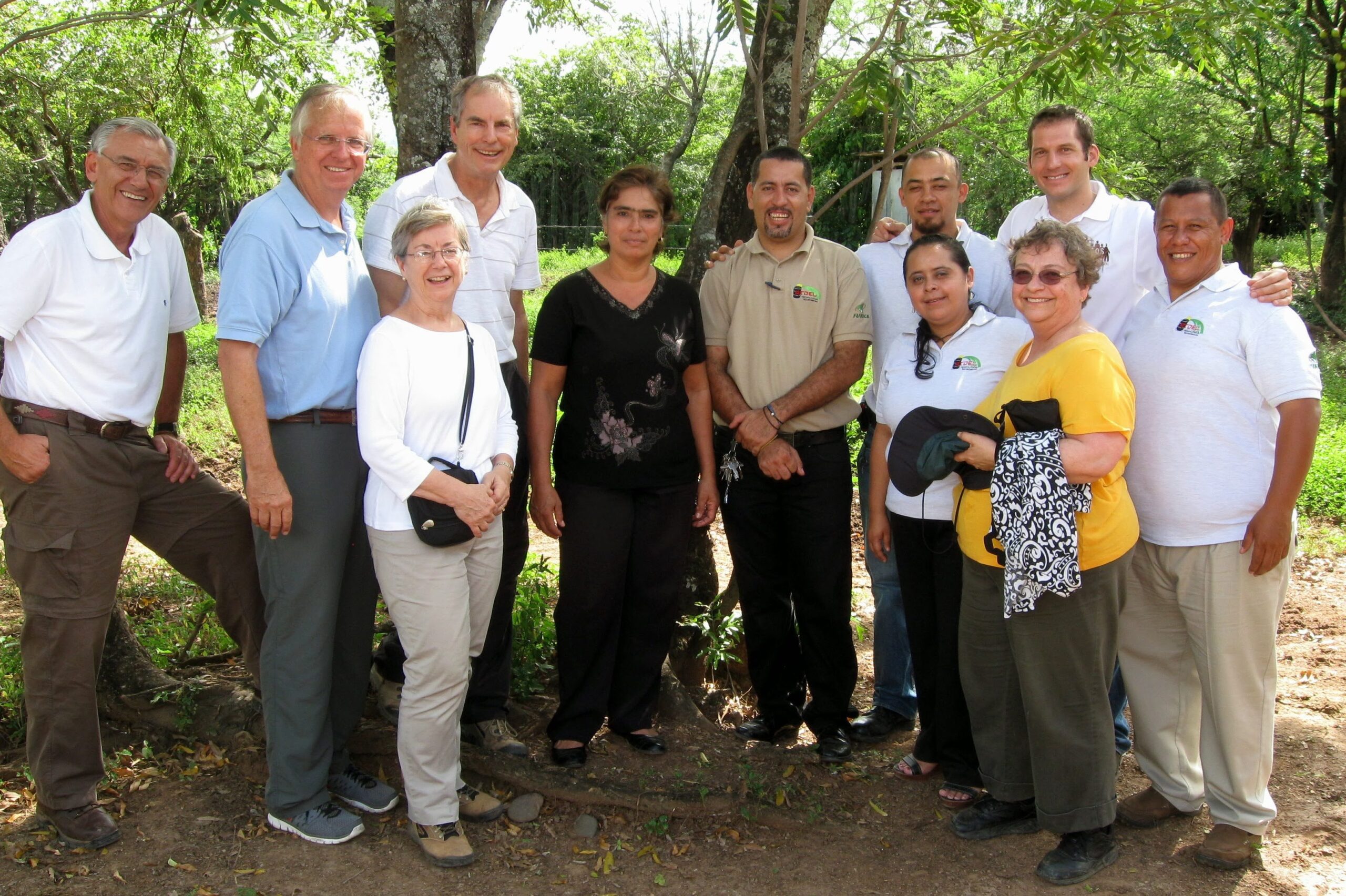 Project Redwood members in Nicaragua